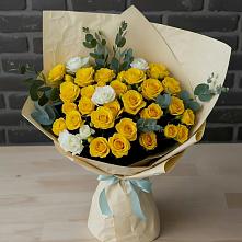 Букет цветов из:  Розы в Менделеевске