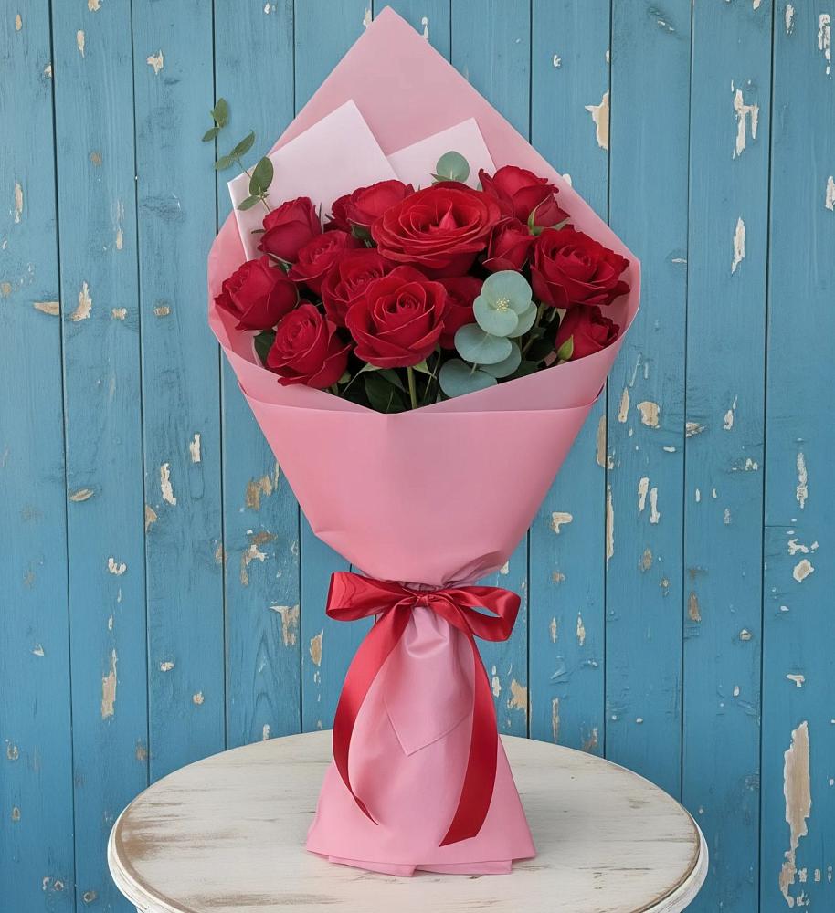 Букет цветов из: Розы в Менделеевске