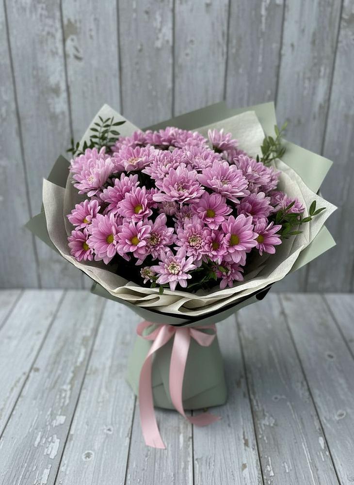 Букет цветов из: Хризантемы в Менделеевске