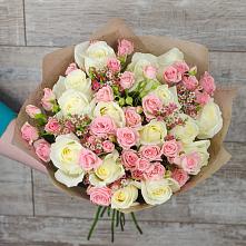 Букет цветов из:  Розы #REPLACE_PRED# Менделеевске
