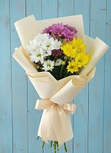 Букет цветов из:  Хризантемы в Менделеевске