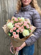 Букет цветов из:  Розы в Менделеевске