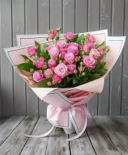 Букет Розовый кустик #REPLACE_PRED# Менделеевске