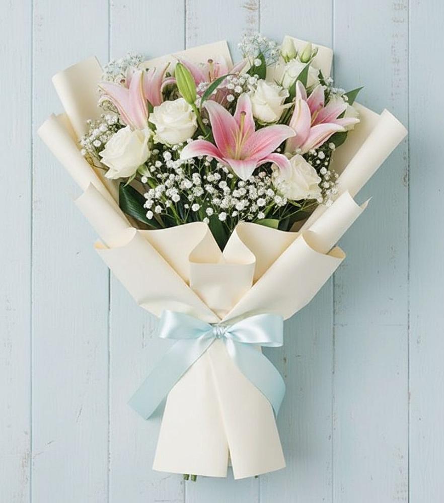 Букет цветов из: Лилии в Менделеевске