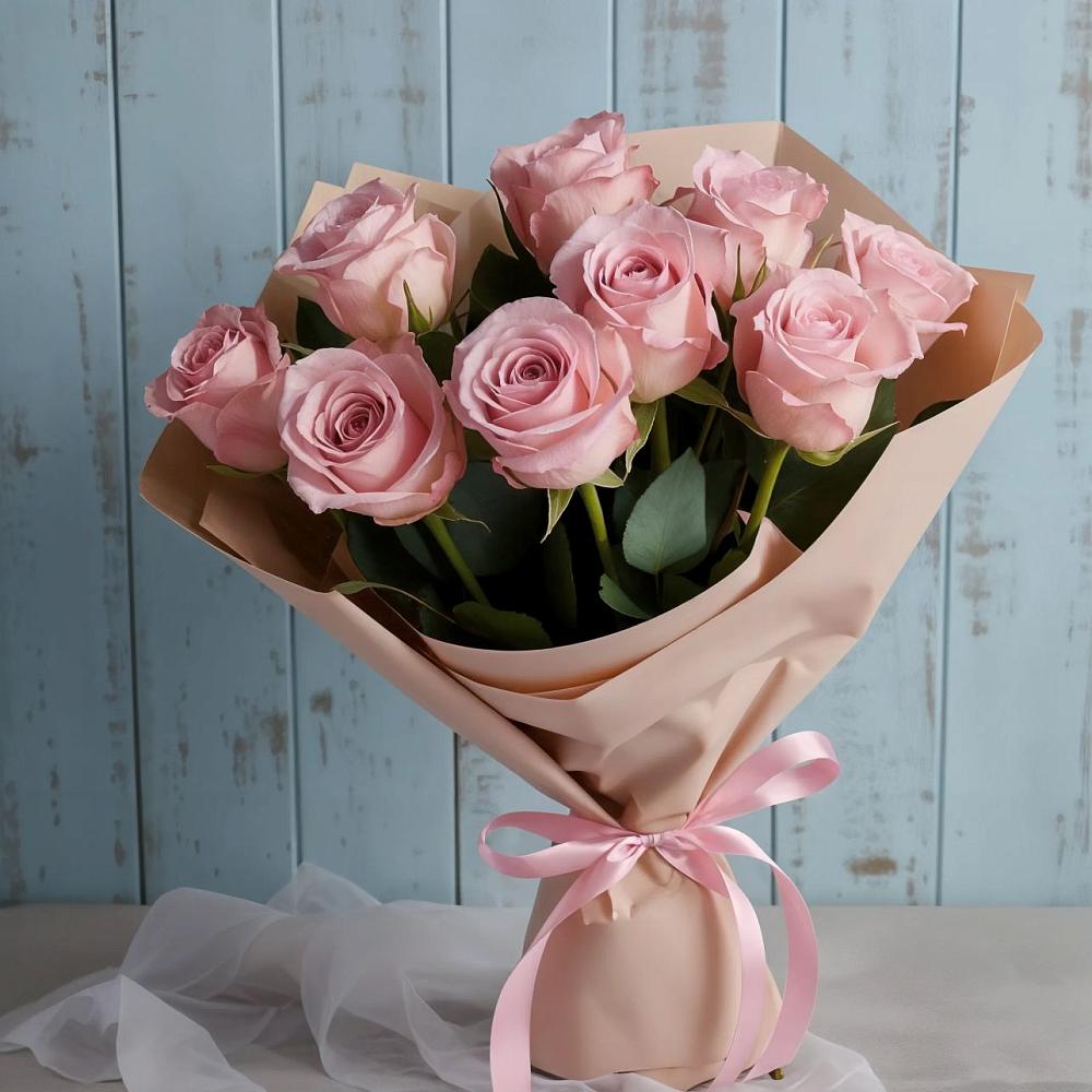 Букет цветов из: Розы в Менделеевске