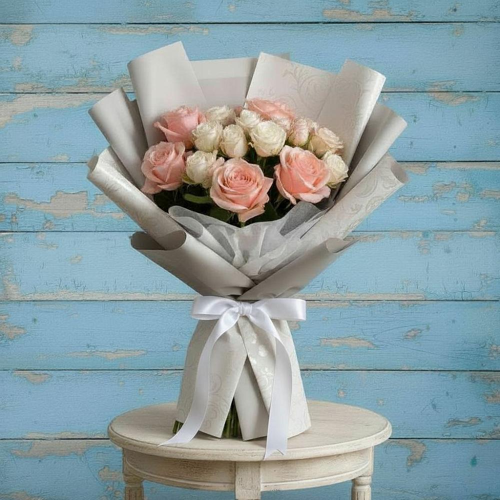 Букет цветов из: Розы в Менделеевске