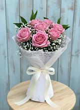 Букет цветов из:  Розы #REPLACE_PRED# Менделеевске