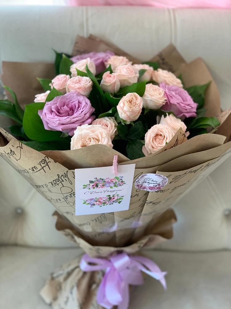 Букет цветов из: Розы в Менделеевске