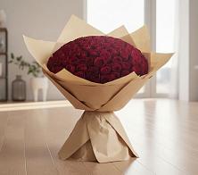 Букет 101 Красная роза в Менделеевске
