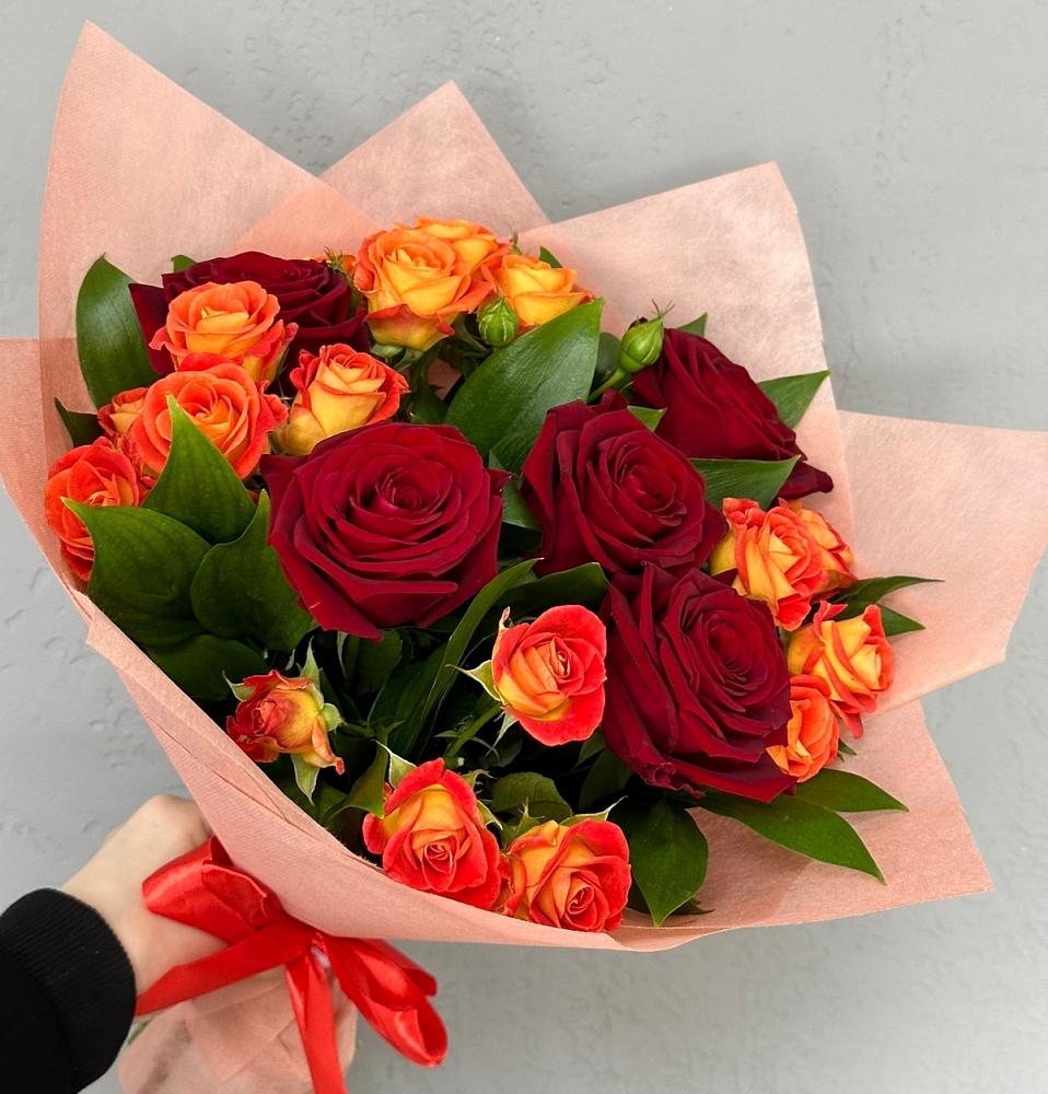 Букет Любовь и восторг в Менделеевске