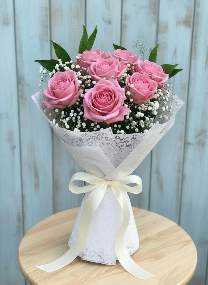 Букет цветов из: Розы в Менделеевске