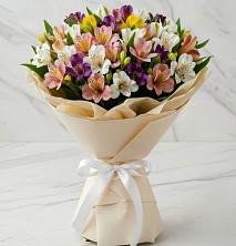 Букет цветов из:  Альстромерии в Менделеевске