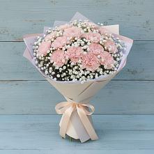 Букет цветов из:  Гвоздики в Менделеевске