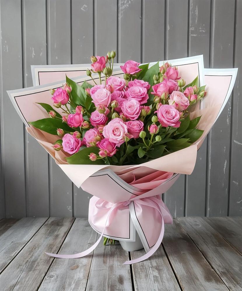 Букет Розовый кустик в Менделеевске