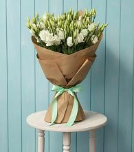 Букет цветов из:  Лизиантусы в Менделеевске