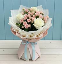 Букет цветов из:  Розы в Менделеевске