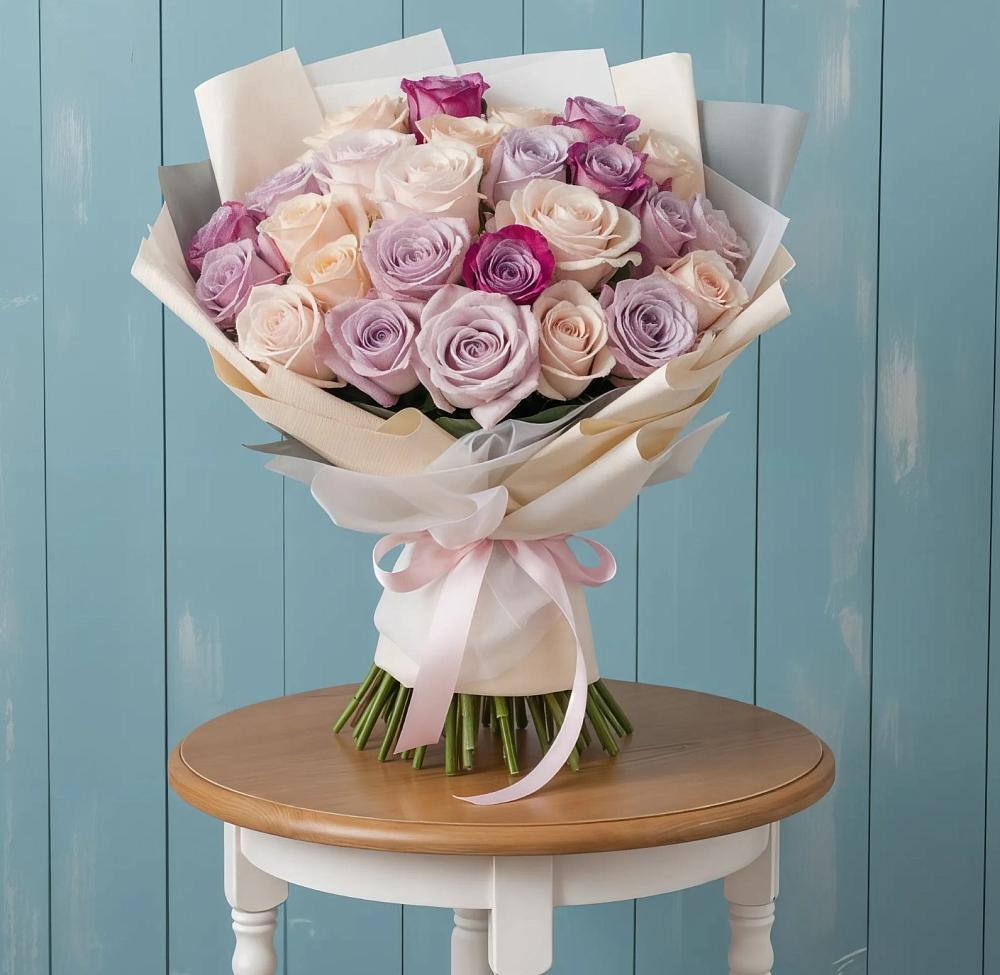 Букет цветов из: Розы в Менделеевске