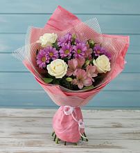 Букет цветов из:  Герберы в Менделеевске