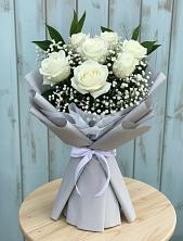 Букет цветов из:  Розы в Менделеевске