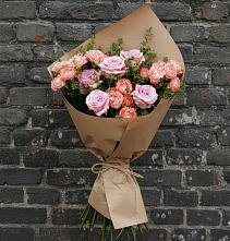 Букет цветов из:  Розы #REPLACE_PRED# Менделеевске