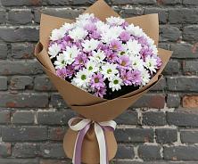 Букет цветов из:  Хризантемы #REPLACE_PRED# Менделеевске