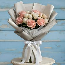 Букет цветов из:  Розы в Менделеевске