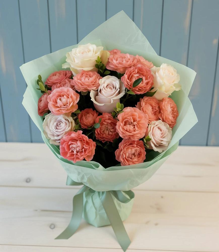 Букет цветов из: Розы в Менделеевске