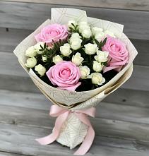 Букет цветов из:  Розы #REPLACE_PRED# Менделеевске