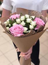 Букет цветов из:  Розы #REPLACE_PRED# Менделеевске