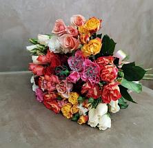 Букет цветов из:  Розы #REPLACE_PRED# Менделеевске