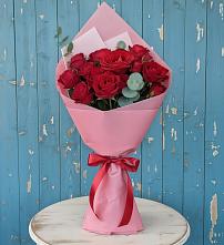 Букет цветов из:  Розы в Менделеевске