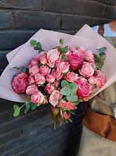Букет цветов из:  Розы #REPLACE_PRED# Менделеевске