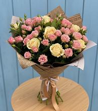 Букет цветов из:  Розы #REPLACE_PRED# Менделеевске