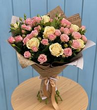 Букет цветов из:  Розы в Менделеевске