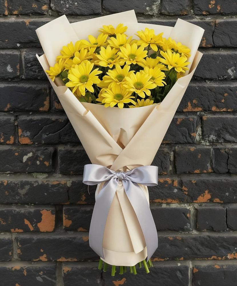 Букет цветов из: Хризантемы в Менделеевске