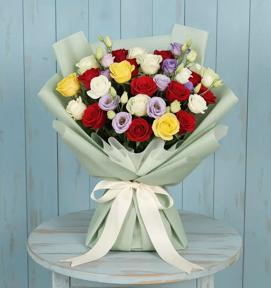 Букет цветов из: Розы в Менделеевске