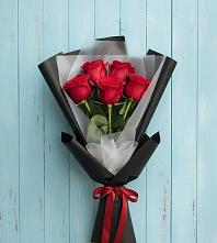 Букет цветов из:  Розы #REPLACE_PRED# Менделеевске