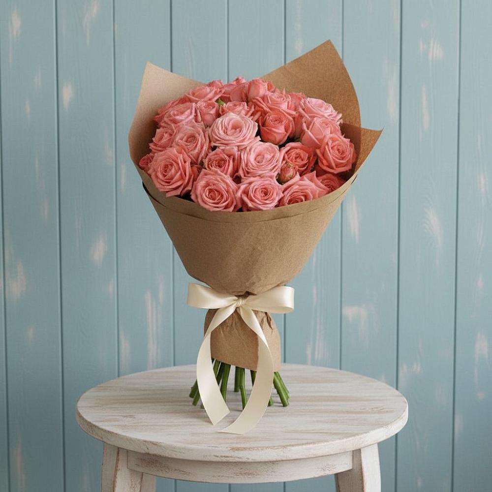 Букет цветов из: Розы в Менделеевске