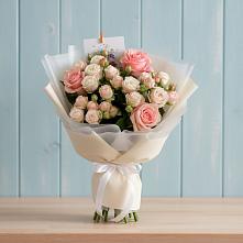 Букет цветов из:  Розы в Менделеевске
