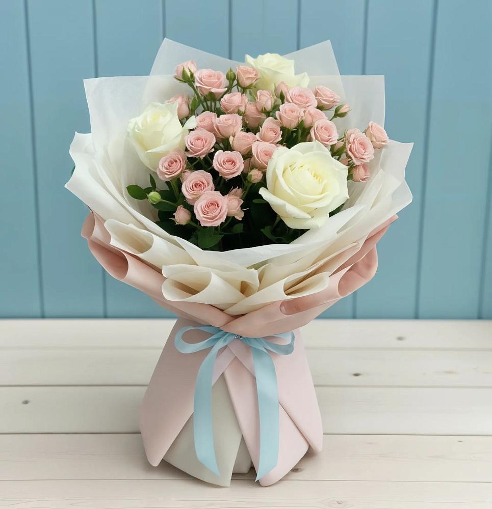 Букет цветов из: Розы в Менделеевске