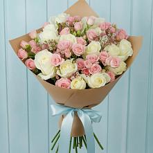 Букет цветов из:  Розы в Менделеевске