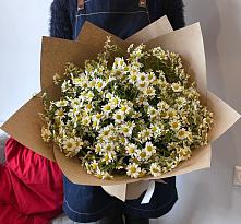 Букет цветов из:  Ромашки #REPLACE_PRED# Менделеевске
